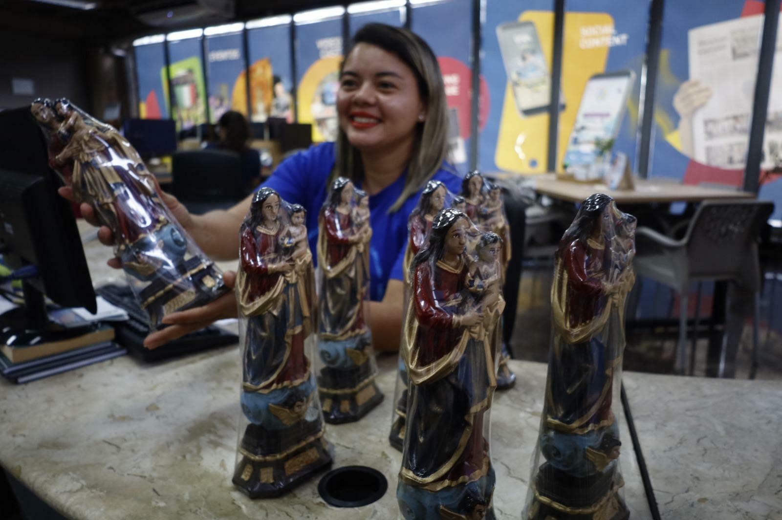 Réplicas de Nossa Senhora de Nazaré ainda podem ser trocadas em O Liberal, no bairro do Marco, em Belém